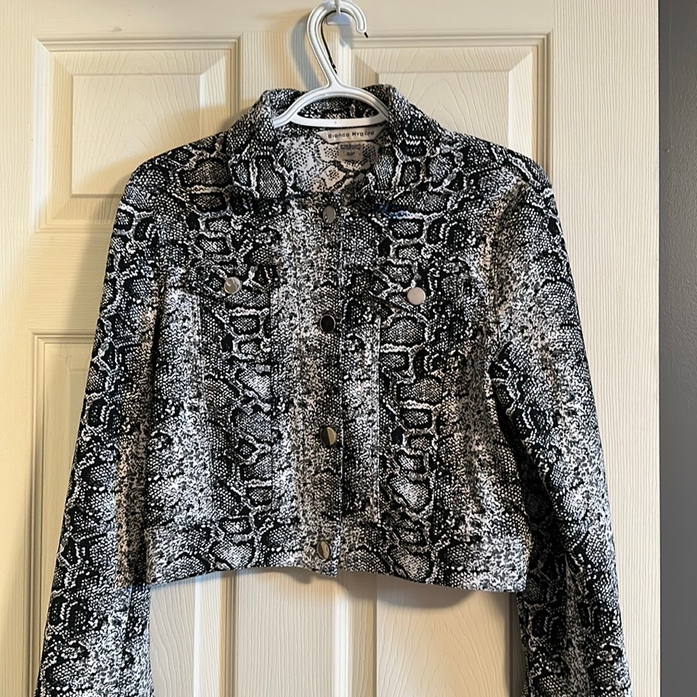Nygard Snake print jacket